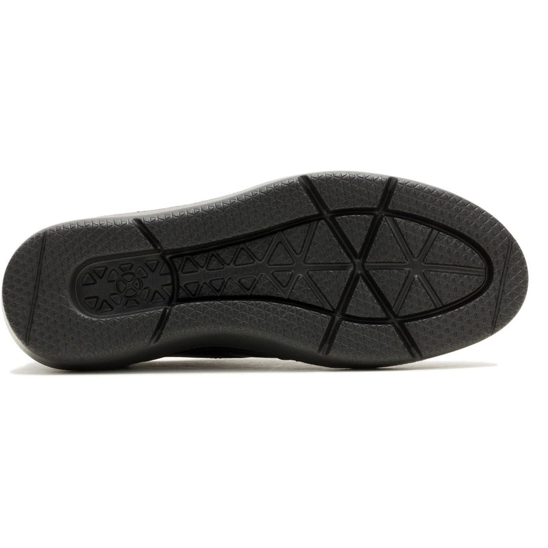 Hush Puppies Joy Damen Brogues Schuhe Aus Schwarzem Leder / Schwarz