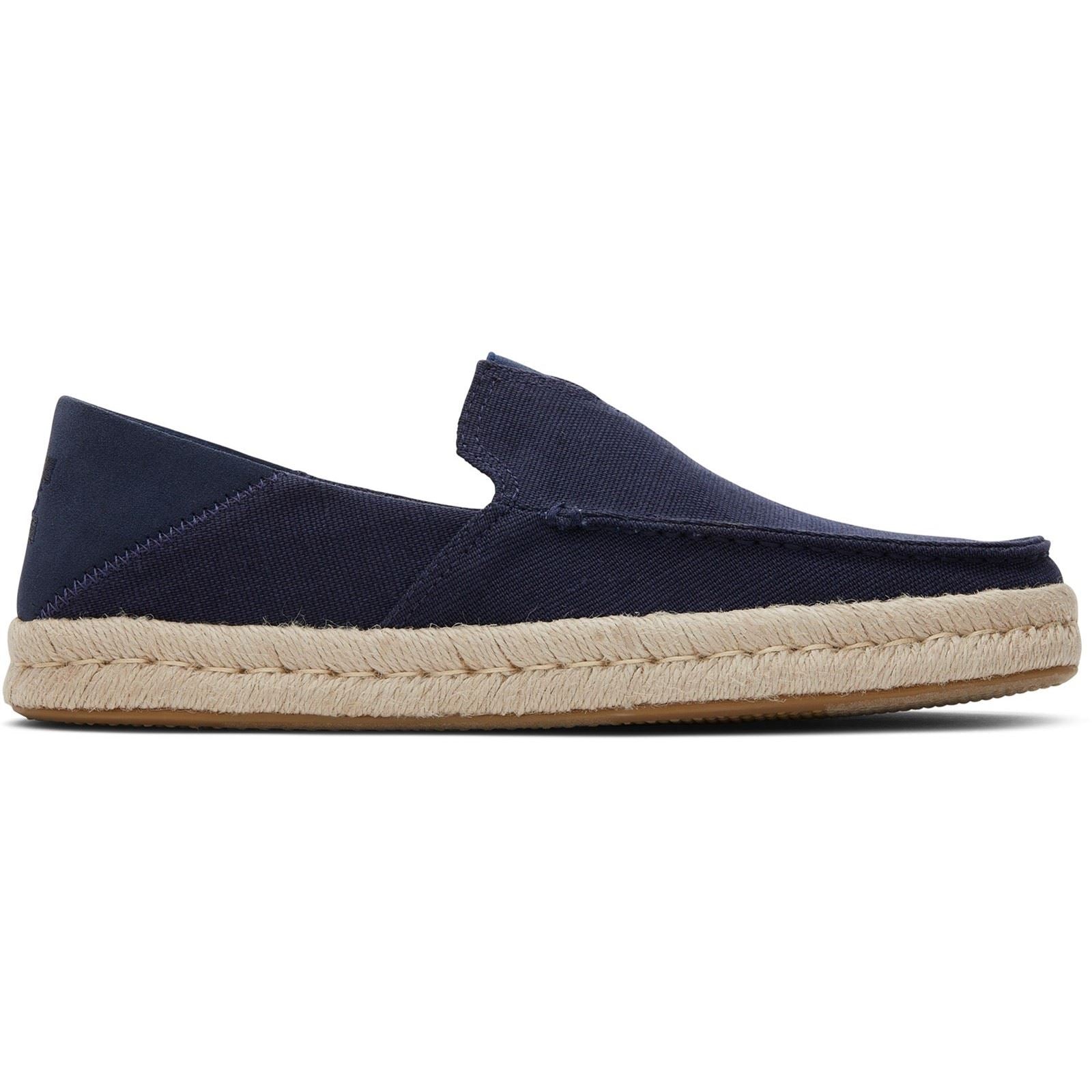 TOMS Alonso Herren Marineblaue Espadrilles