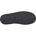 Hush Puppies Charles Wildleder Herren Schwarze Hausschuhe