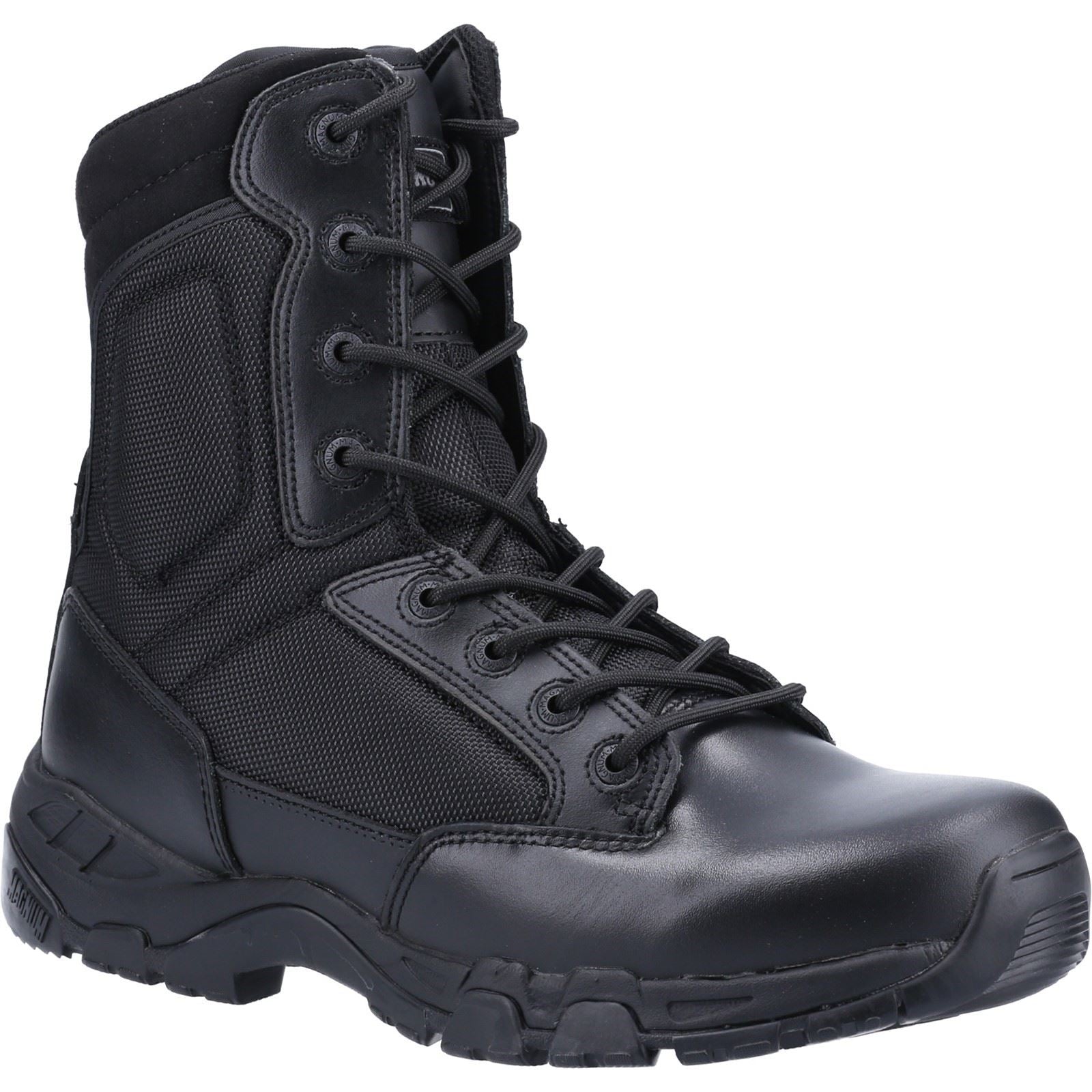 Magnum Viper Pro Acht Komma Null Plus Seitenreißverschluss Leder Schwarz Sicherheitsstiefel