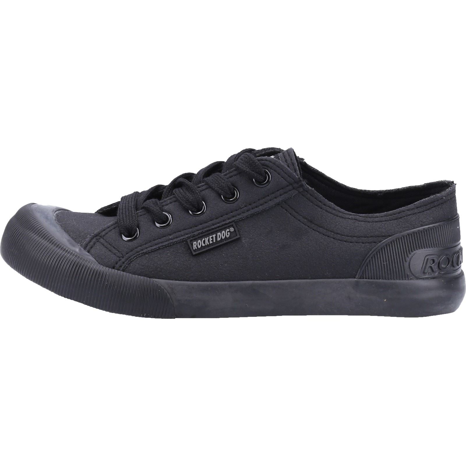Rocket Dog Jazzin Fable Synthetik Damen Sneaker In Schwarz
