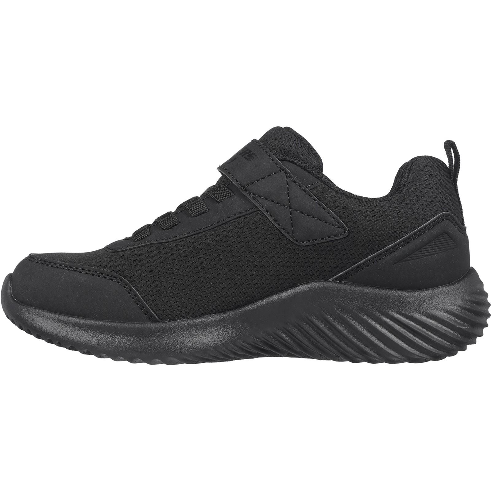 Skechers Bounder Dripper Drop Polyurethan Jungen Schwarze Sneaker