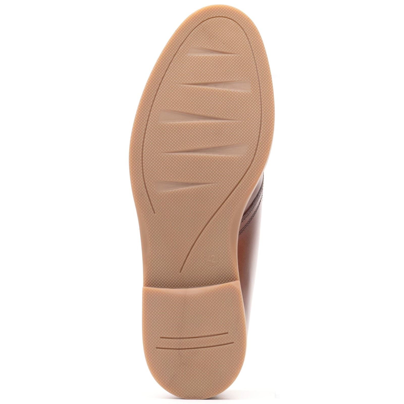 Base London Carlton Leder Herren Braune Knöchelstiefel