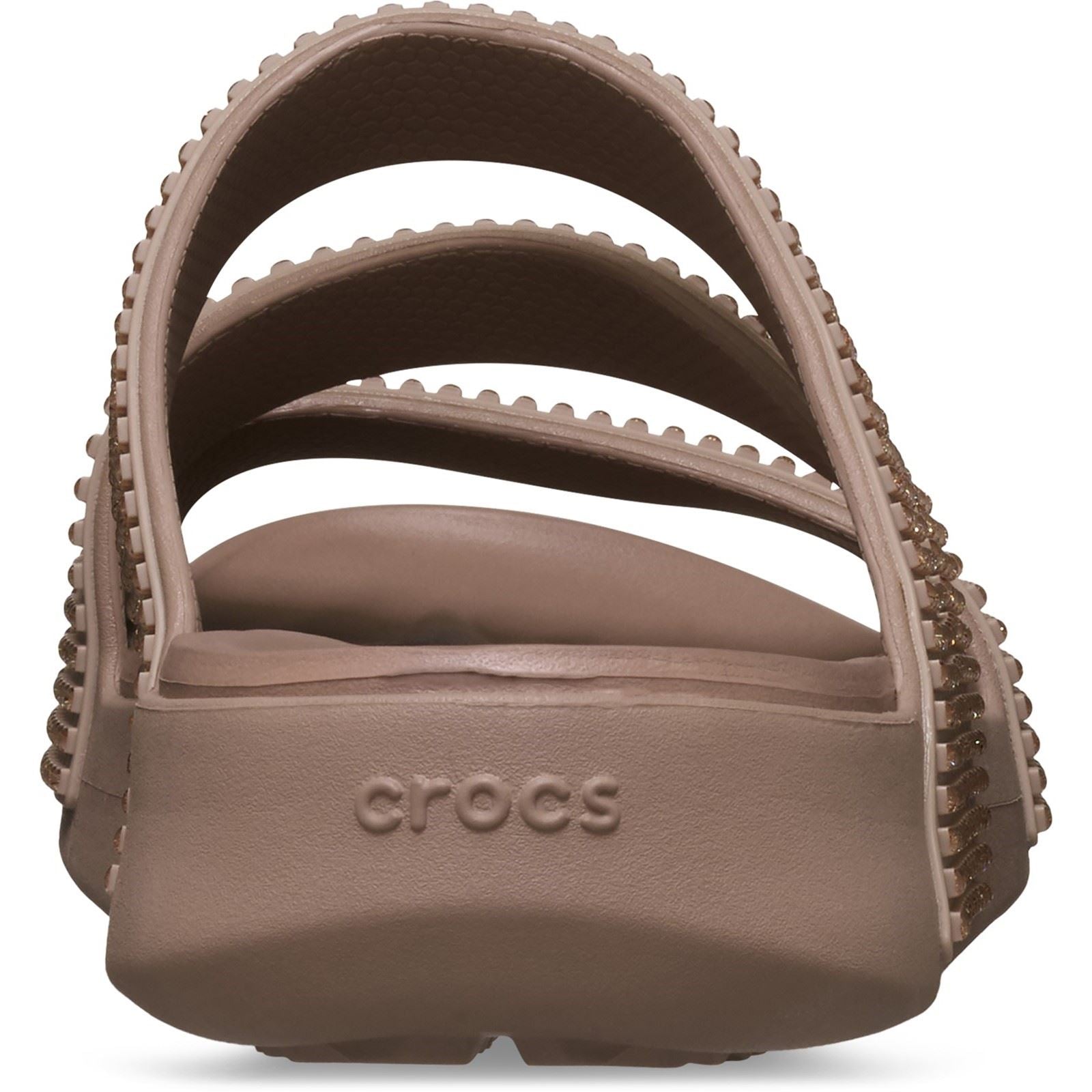 Crocs Getaway Strappy Eva Damen Latte Sandalen