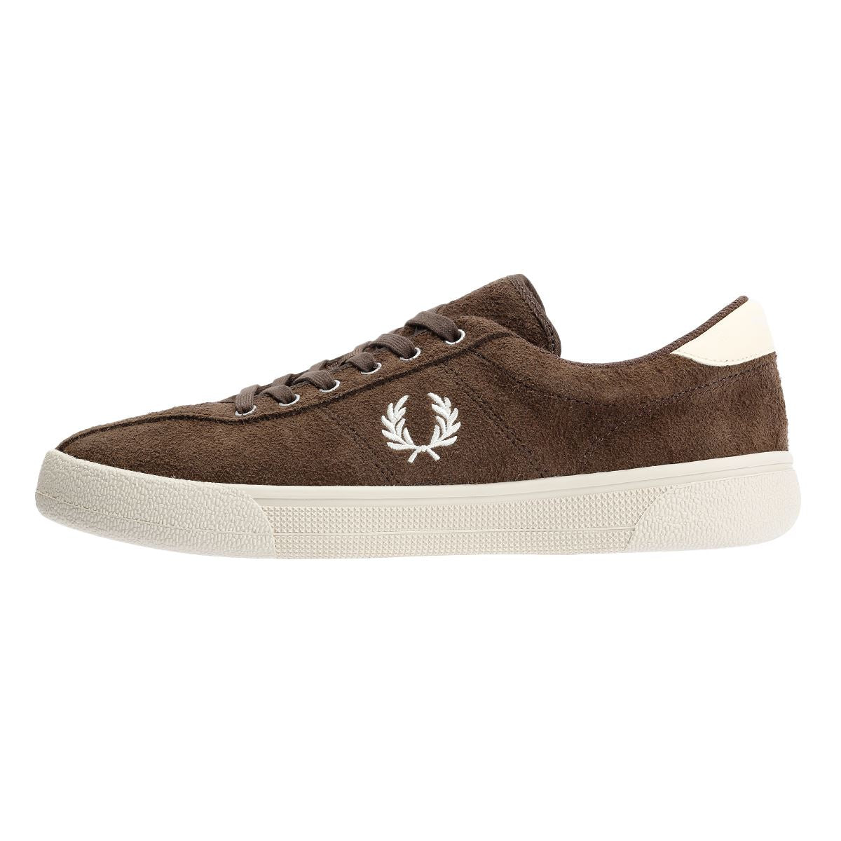 Fred Perry Tennis Shoe Wildleder Herren Braune Sneaker