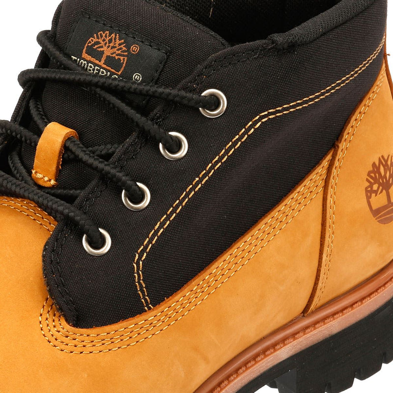 Timberland Mid Lace Chukka Workwear II Herren Stiefel Aus Gelbem Leder