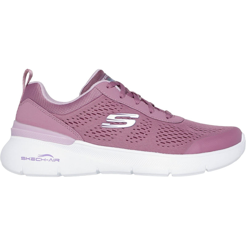 Skechers Skech-Air Dynamight 2.0 New Heights Textile Damen Sneaker In Malve