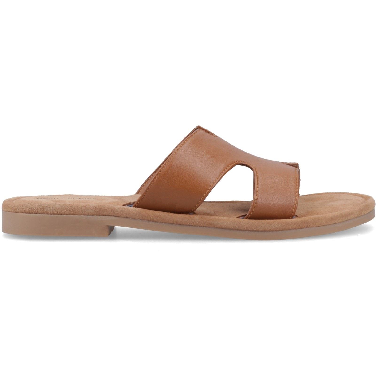 Hush Puppies Azalea Mule Leder Damen Tan Sandalen
