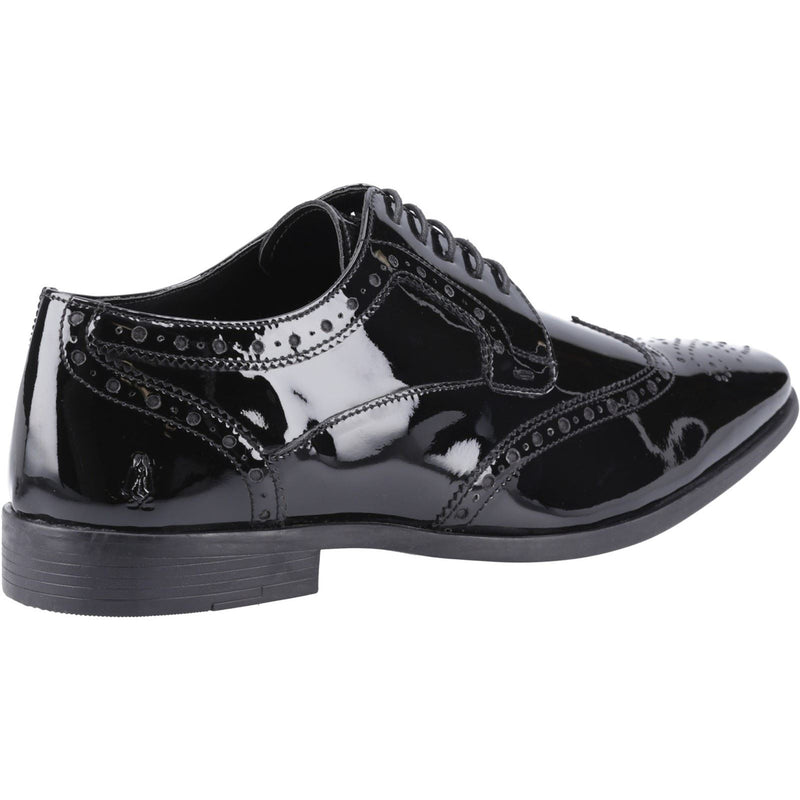 Hush Puppies Elliot Herrenschuhe aus schwarzem Leder