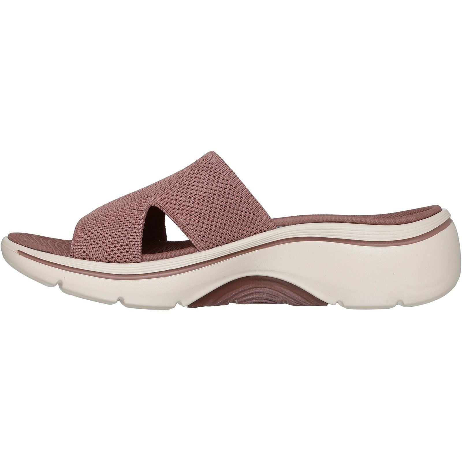 Skechers Go Walk Arch Fit 2.0 Textile Damen Sandalen In Braun