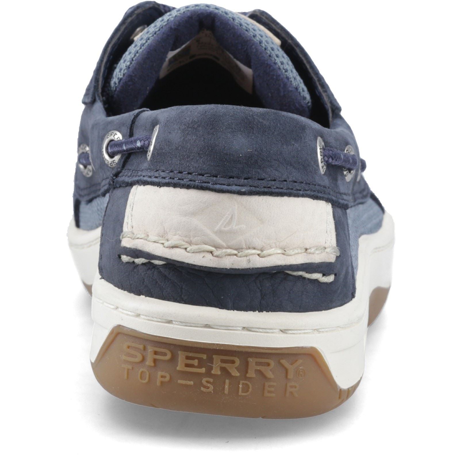 Sperry Billfish 3 Eye Herren Bootsschuhe Aus Leder In Marineblau