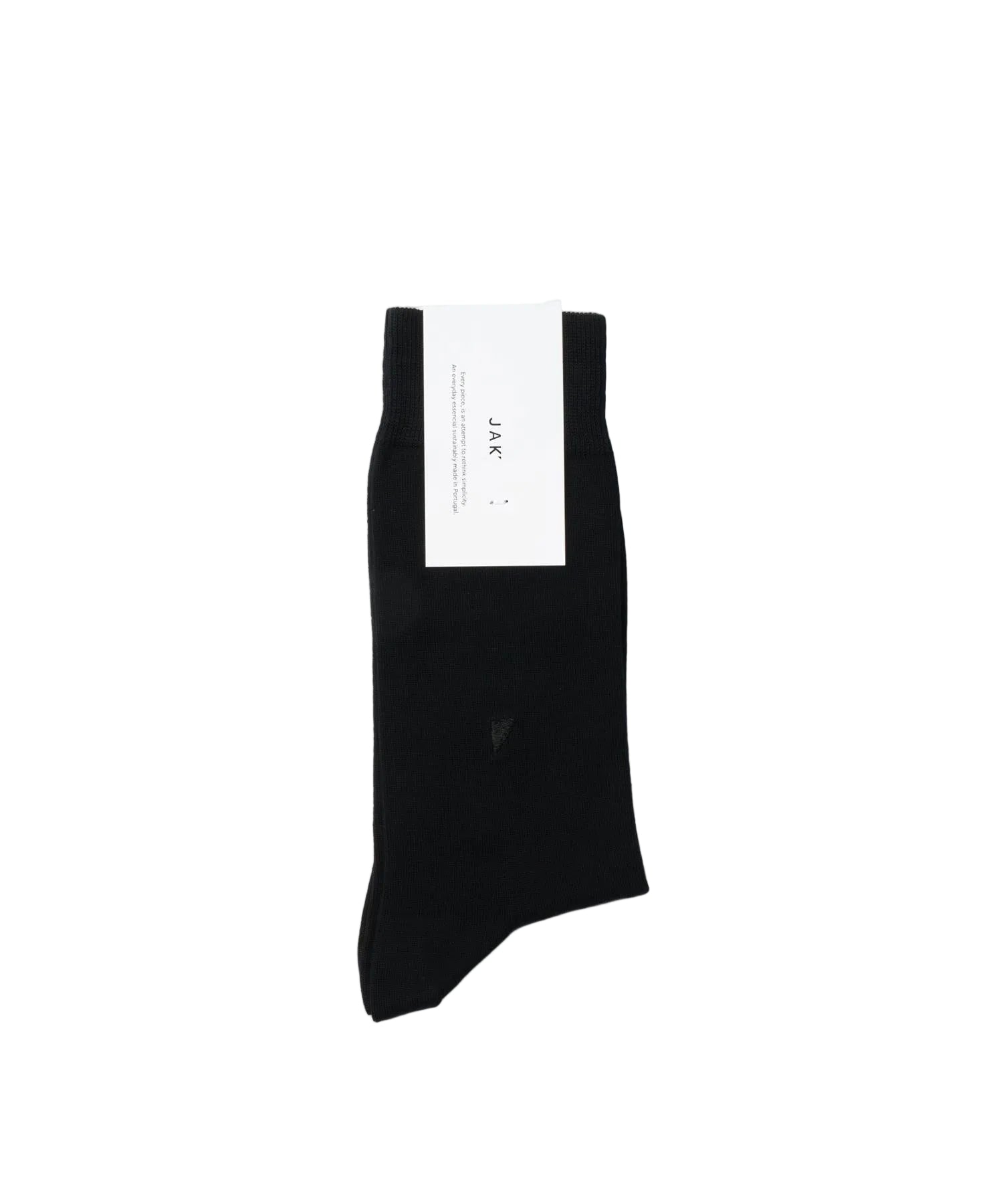 JAK Baumwolle Schwarze Farbe Kniestrümpfe
