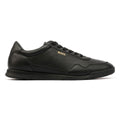 Boss Titanium Herren Schwarz Leder Sneaker