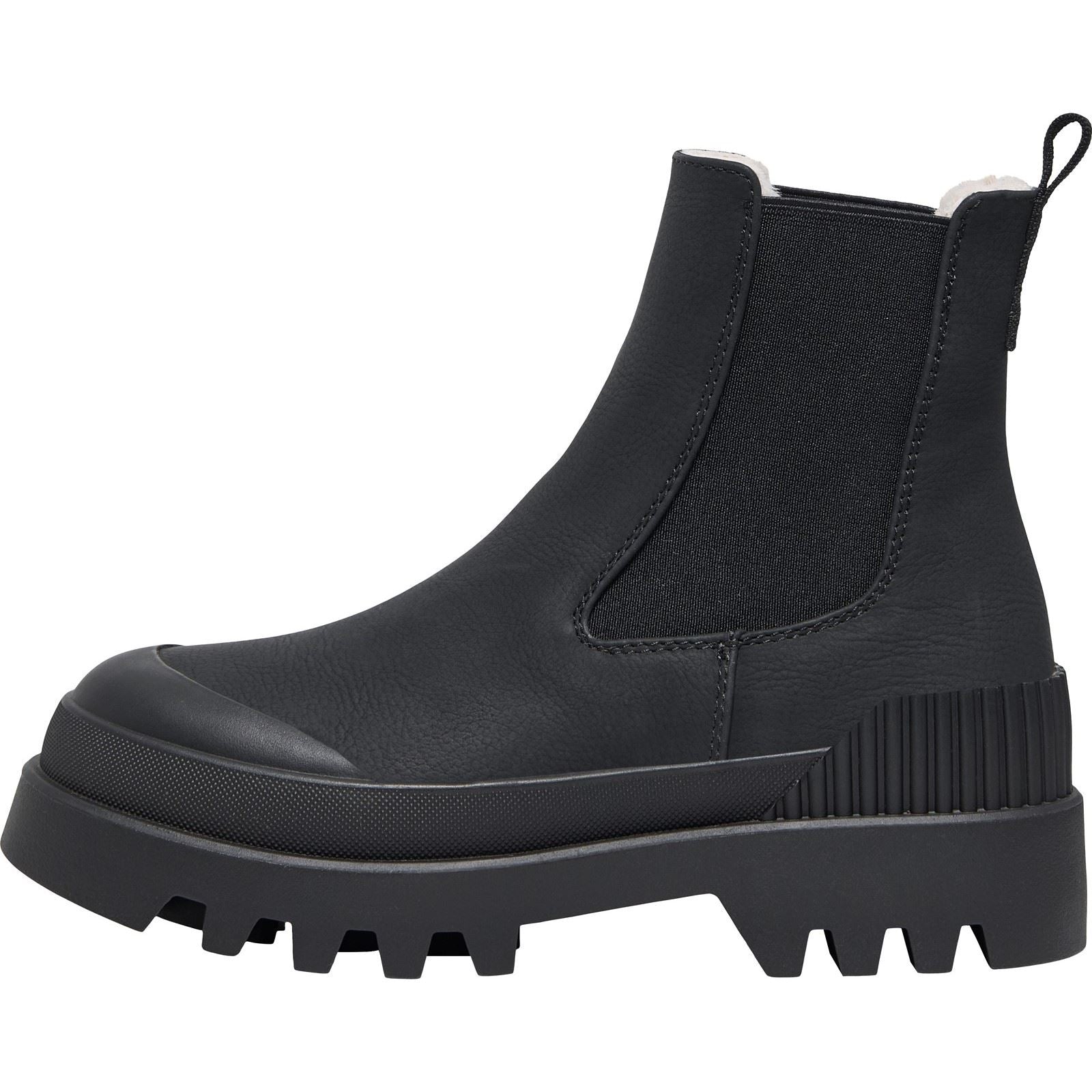 ONLY BUZZ-5 Polyurethan Damen Schwarz Stiefel