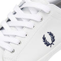 Fred Perry Baseline Leder Herren Weiße Sneakers