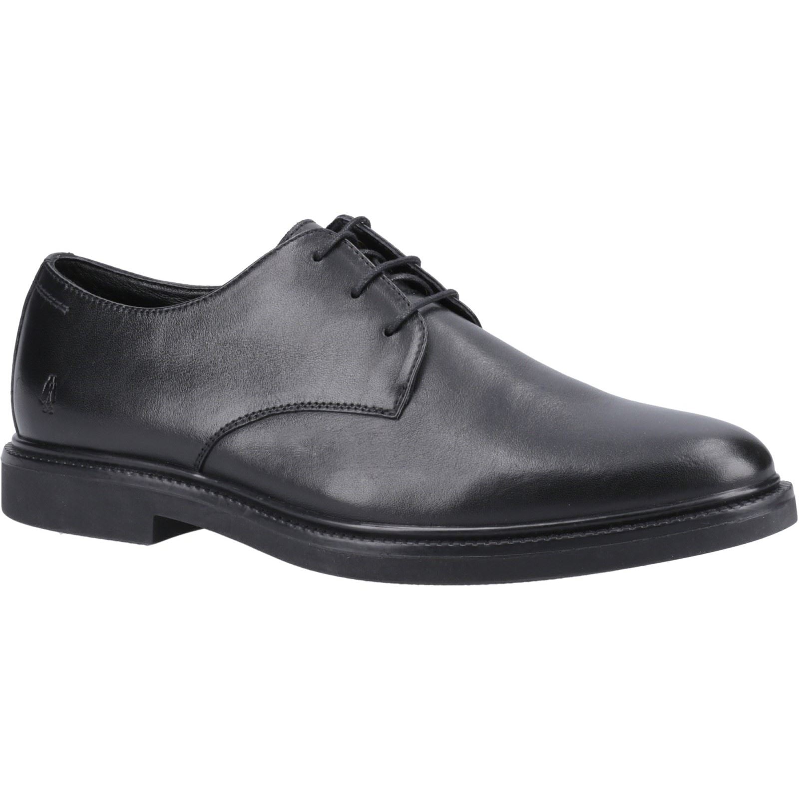 Hush Puppies Kye Herrenschuhe Aus Schwarzem Leder Mit Schnürung