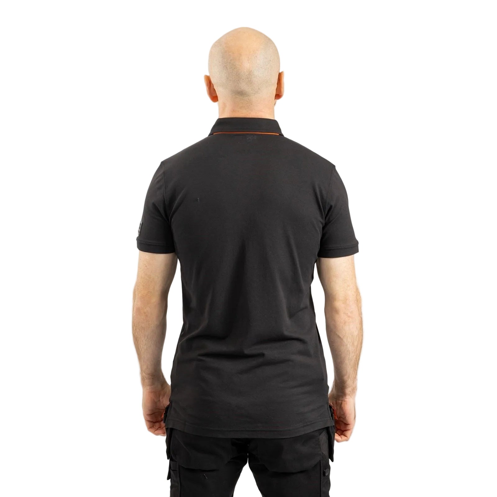 Helly Hansen Workwear Kensington Tech Herren Schwarze Farbes Polo-Shirt