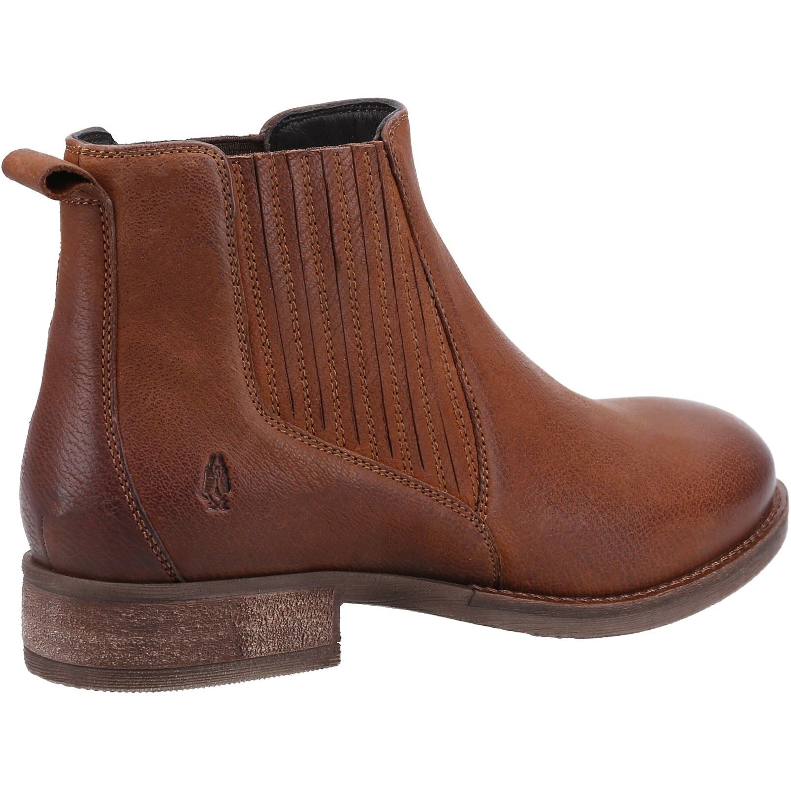 Hush Puppies Edith Leder Damen Stiefeletten In Braun