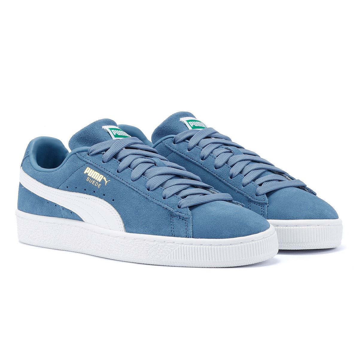 Puma Suede Classic Blaue Wildleder Sneakers