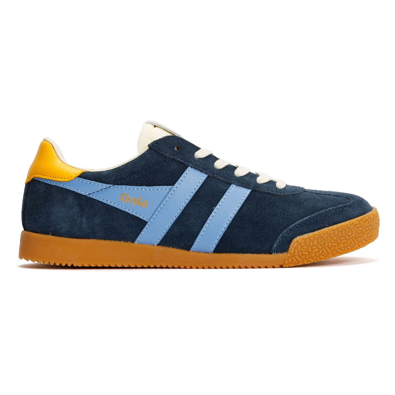 Gola Elan Damen Wildleder Sneaker In Blau