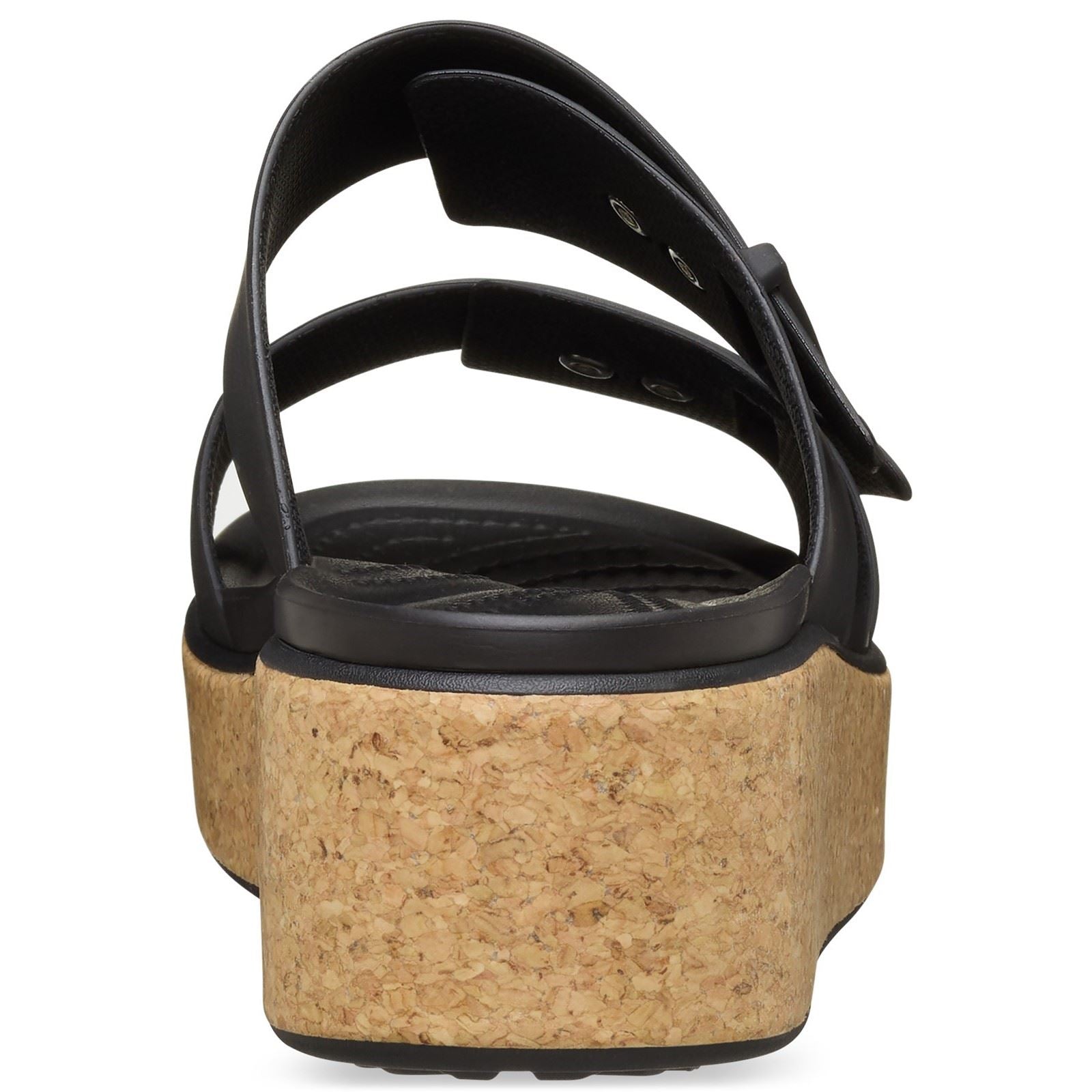 Crocs Brooklyn Buckle Damen Schwarze Farbe Sandalen