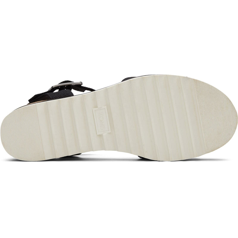 TOMS Diana Synthetik Damen Schwarze Keilabsätze