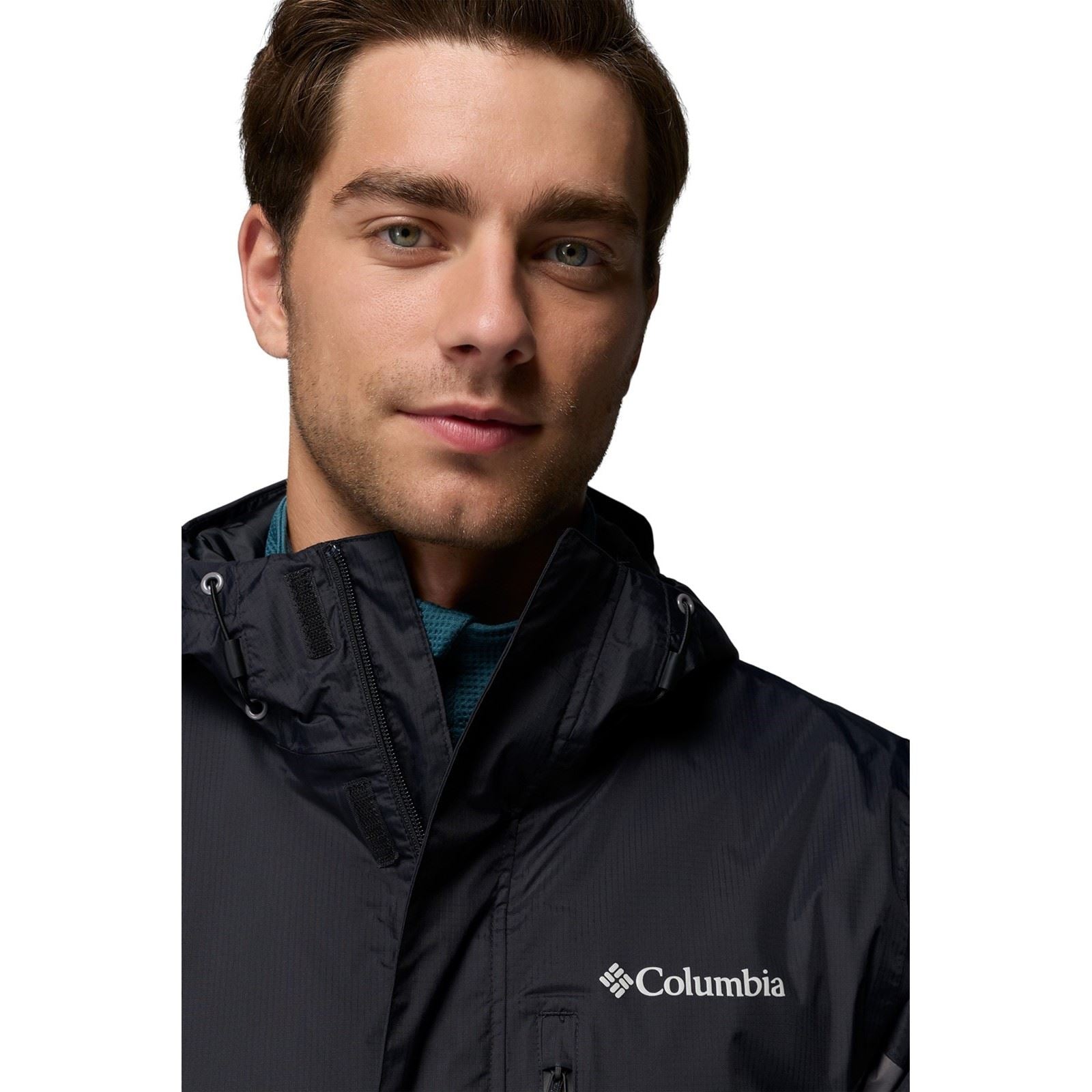 Columbia Pouring Adventure III Jacket Herren Schwarze Farbe Regenjacke