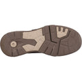 Hush Puppies Fabian Double Strap Leder Herren Braune Slipper