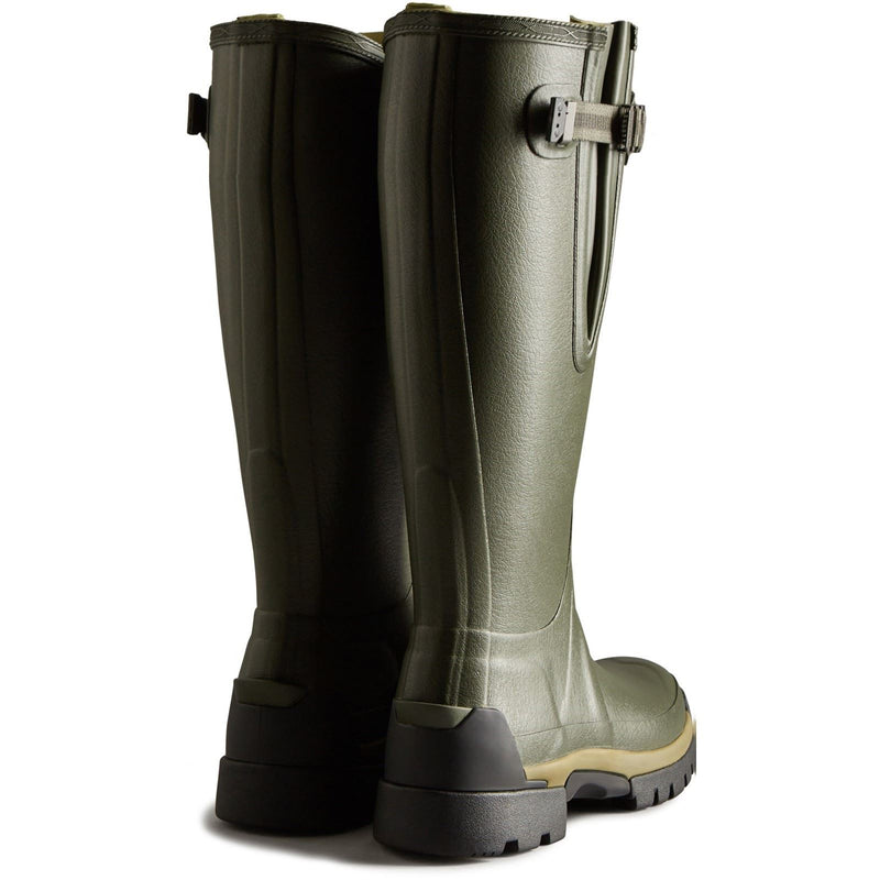 Hunter Balmoral Adjustable Dunkelolive Gummistiefel Für Damen