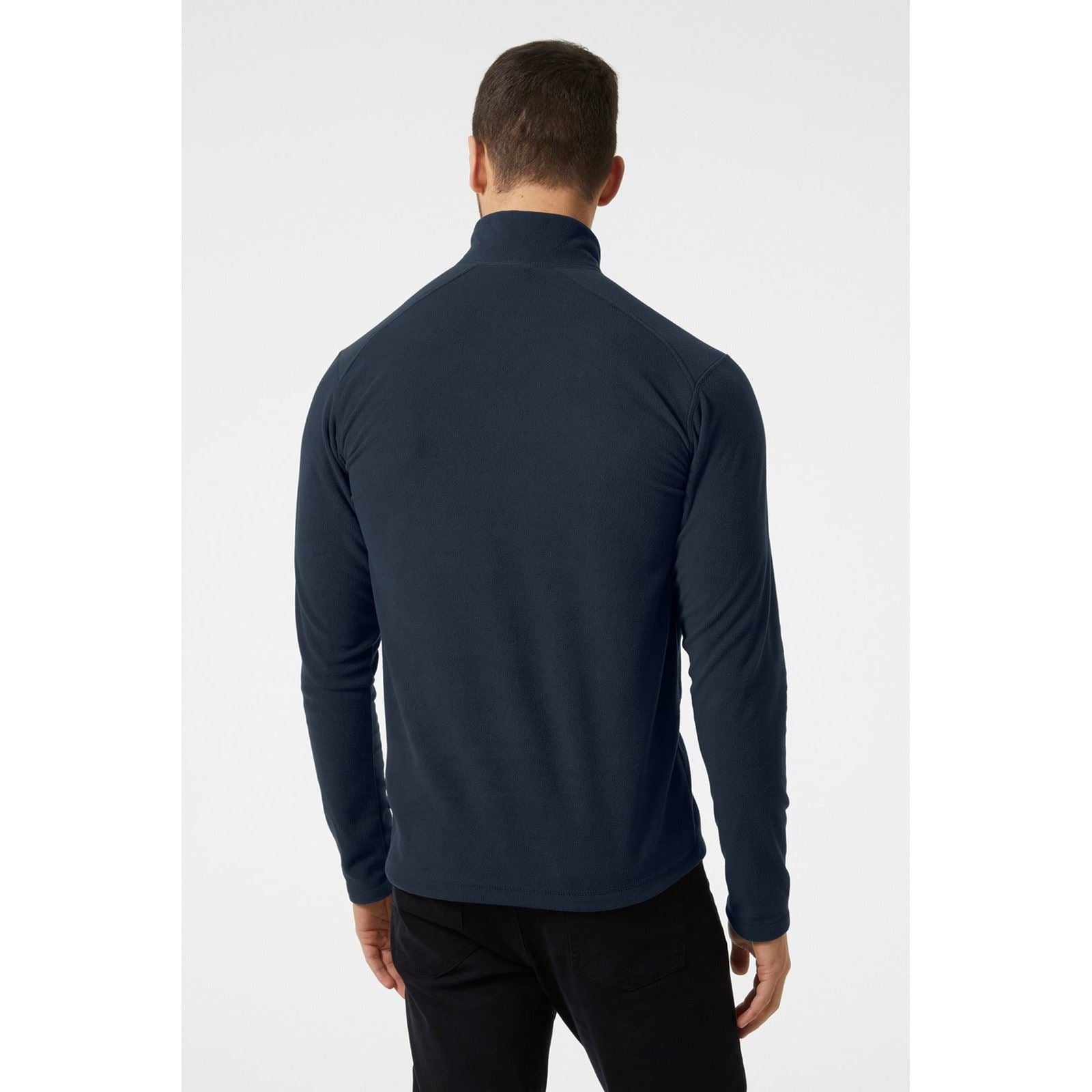 Helly Hansen Sport Daybreaker 1/2 Zip Polyester Herren Blauer Fleece Pullover