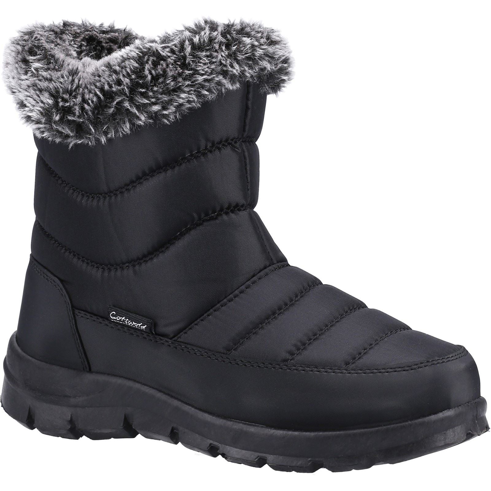 Cotswold Longleat Schwarze Gummistiefel