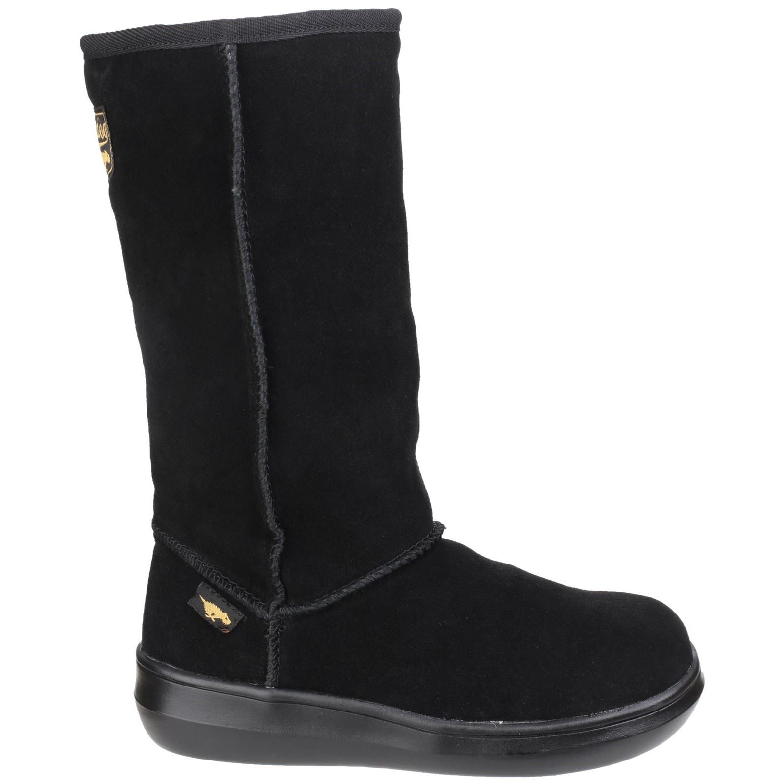 Rocket Dog Sugardaddy Damenstiefel Aus Schwarzem Wildleder