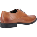 Hush Puppies Oscar Clean Toe Leder-Herrenschuhe In Hellbraun Mit Schnürung