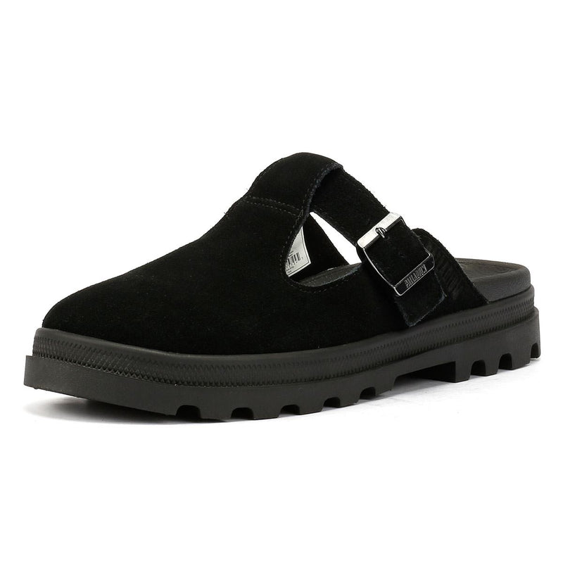 Palladium Dunelite Pyla Wildlederschuhe In Schwarz, Bequem