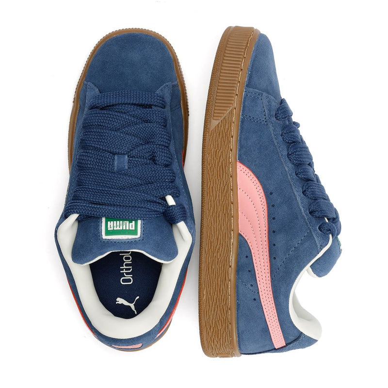 Puma Suede XL Wildlederblaue Turnschuhe