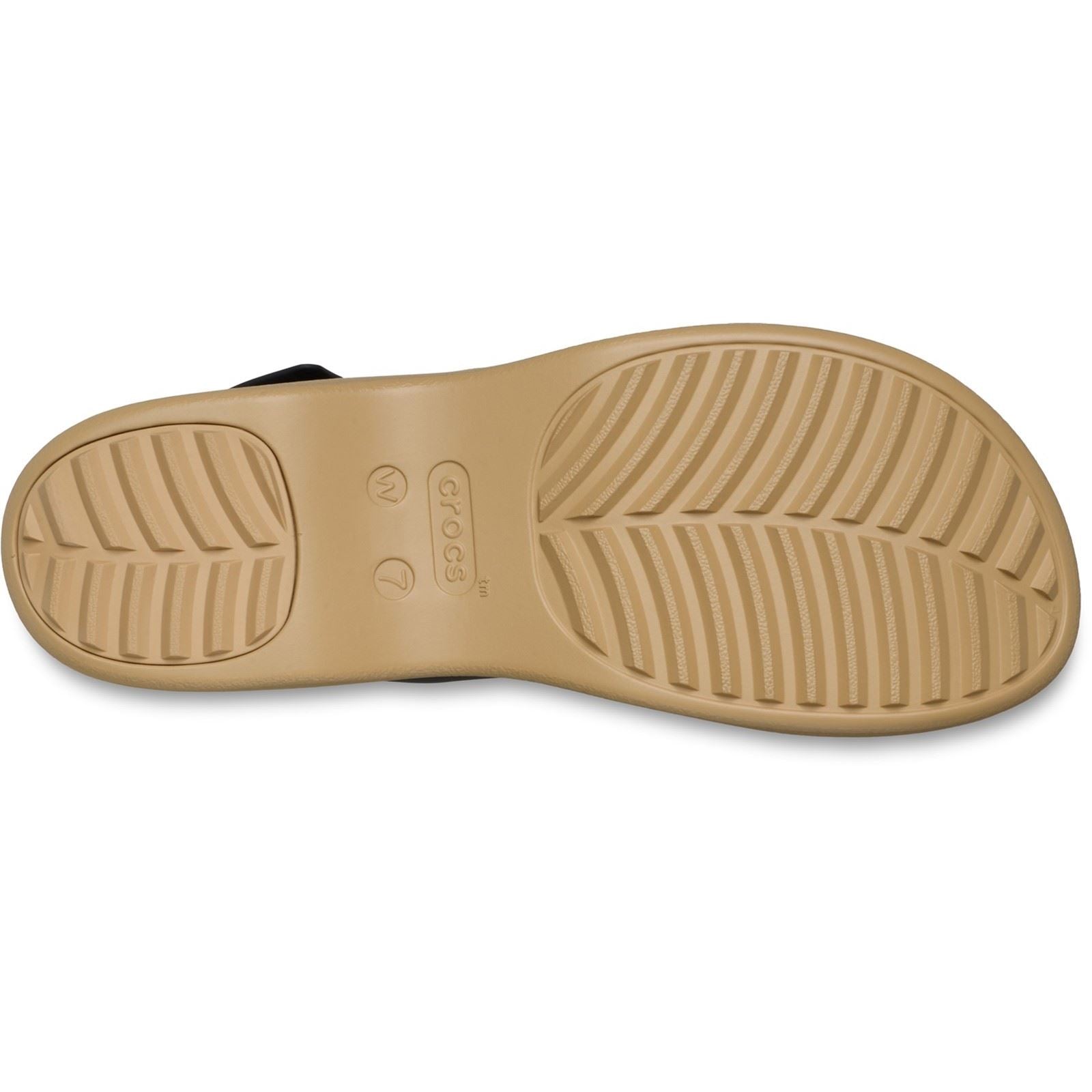 Crocs Brooklyn Sky Eva Damen Sandalen Schwarz/Cashew