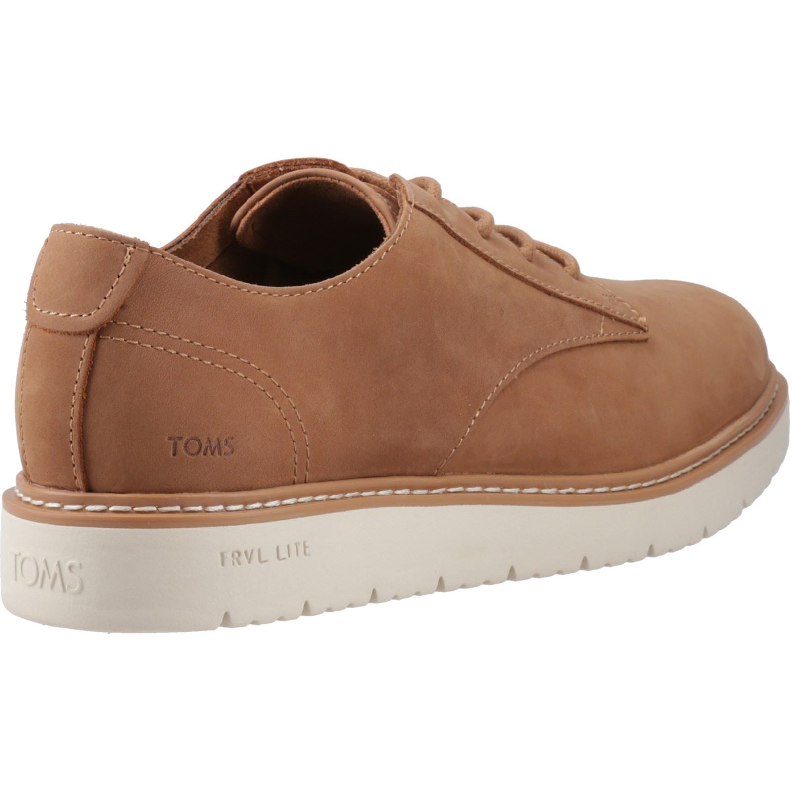 TOMS Navi TRVL LITE Leder Herren Tan Schnürschuhe