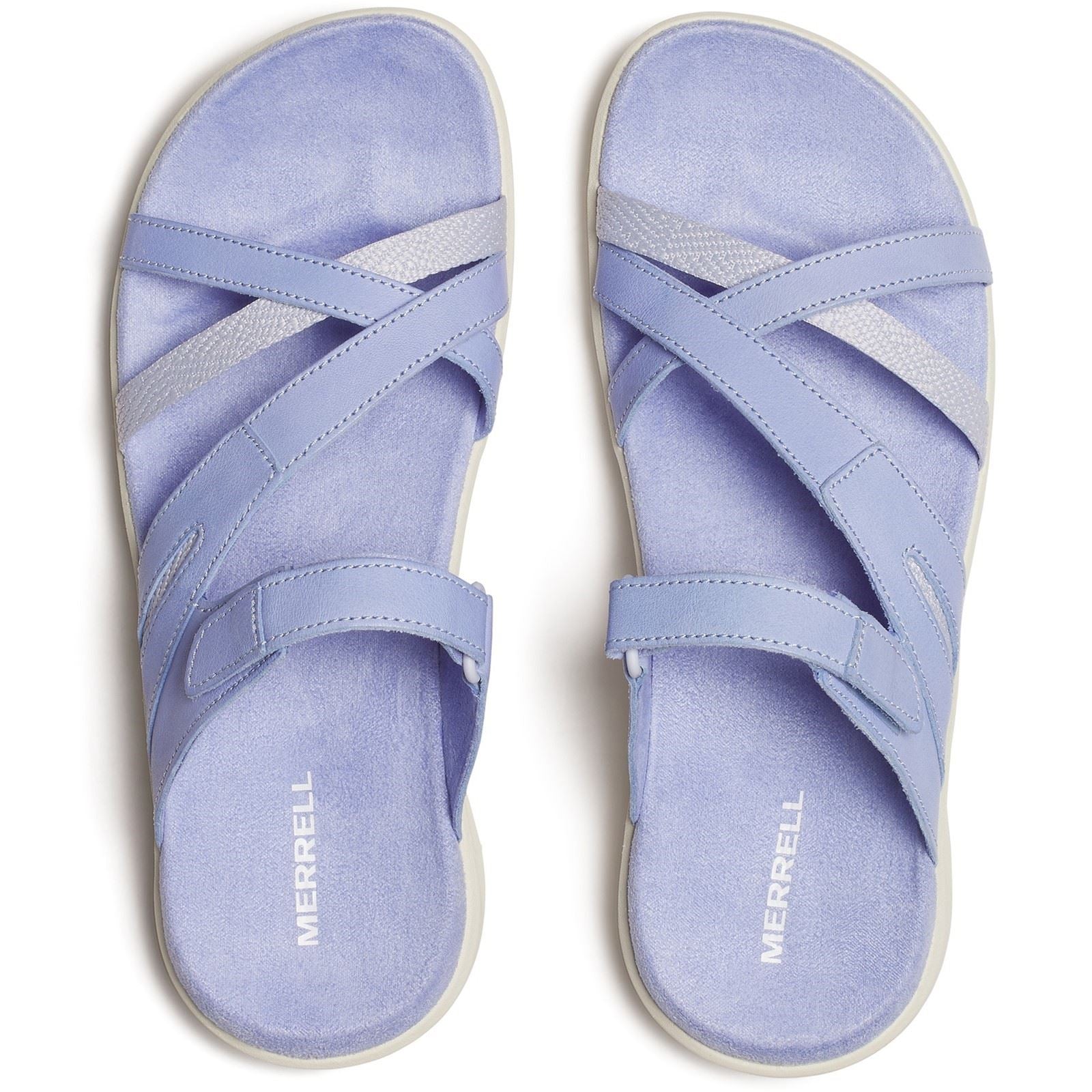Merrell District 4 Leder Damen Lavendel Sandalen