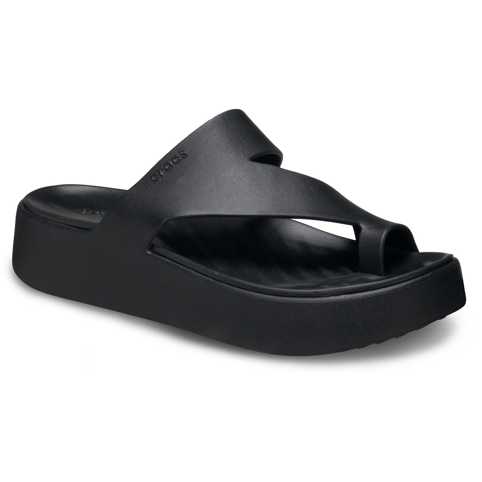 Crocs Getaway Platform Thermoplastische Damenschuhe In Schwarz