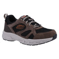 Skechers Oak Canyon Sunfair Leder Herren Wanderstiefel In Braun/Schwarz