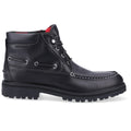 Sperry Authentic Original Lug Chukka Schwarze Farbe Herrenlederstiefel