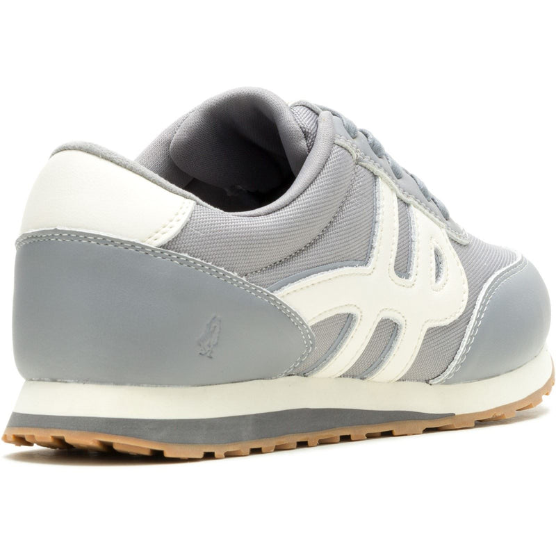 Hush Puppies Seventy8 Damen Sneaker Aus Grauem Leder