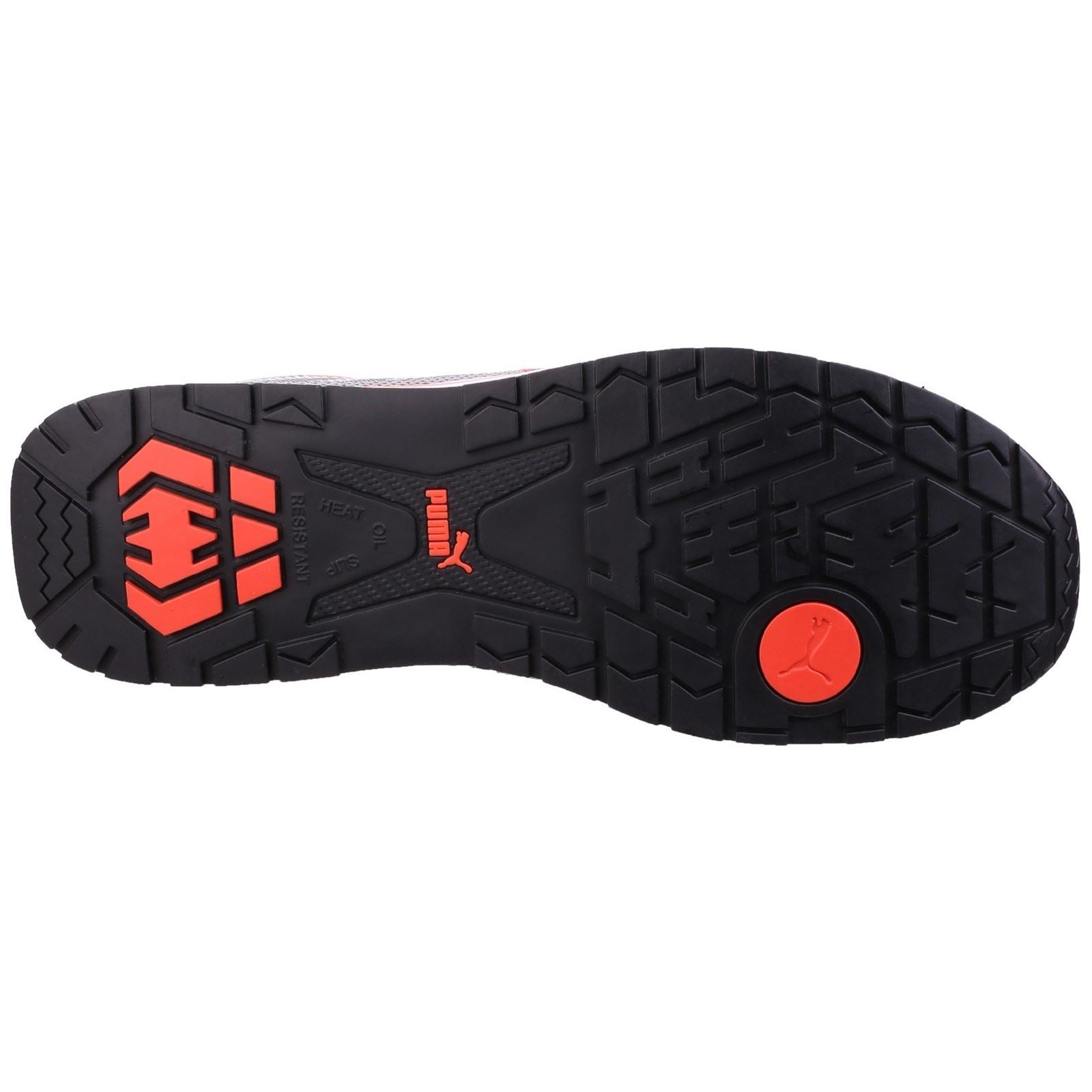 Puma Safety Xelerate Strick Niedrig Textil Grau Sicherheits Sneaker