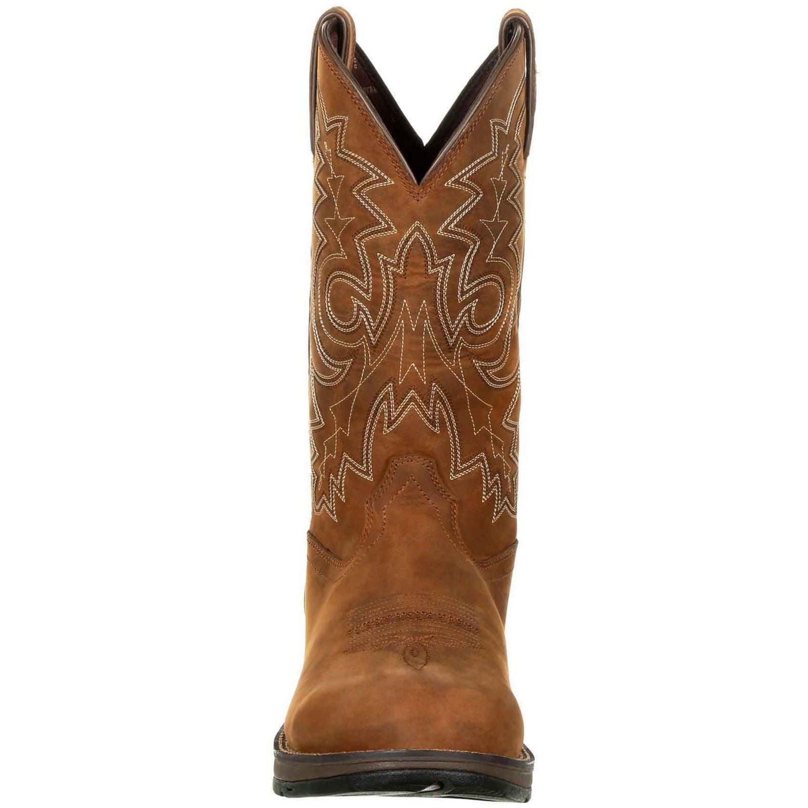 Durango Rebel Leder Herren Stiefel In Coyote Braun