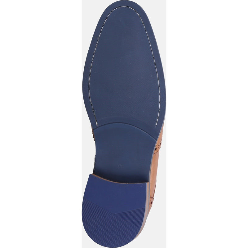 Hush Puppies Dustin Brogue Herren Brogues Schuhe Aus Braunem Leder