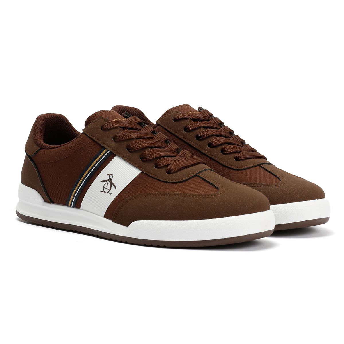 Penguin Gaz Herren Braune Sneakers