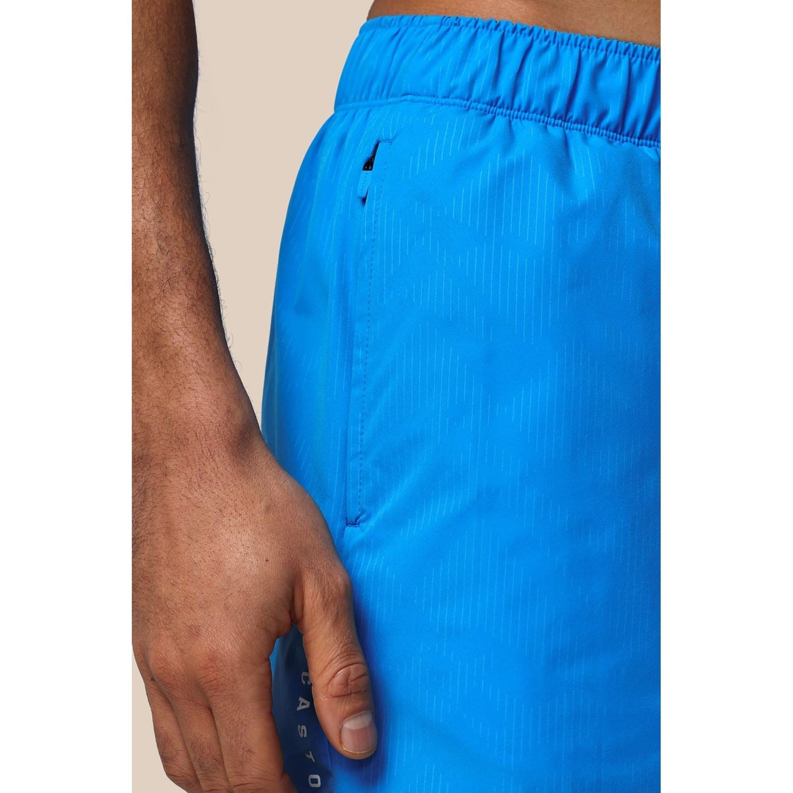 Castore 6" Swim Polyester Herren Blaue Badehosen