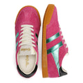 Gola Elan Glitz Damen Turnschuhe Aus Wildleder In Pink - EUR 36