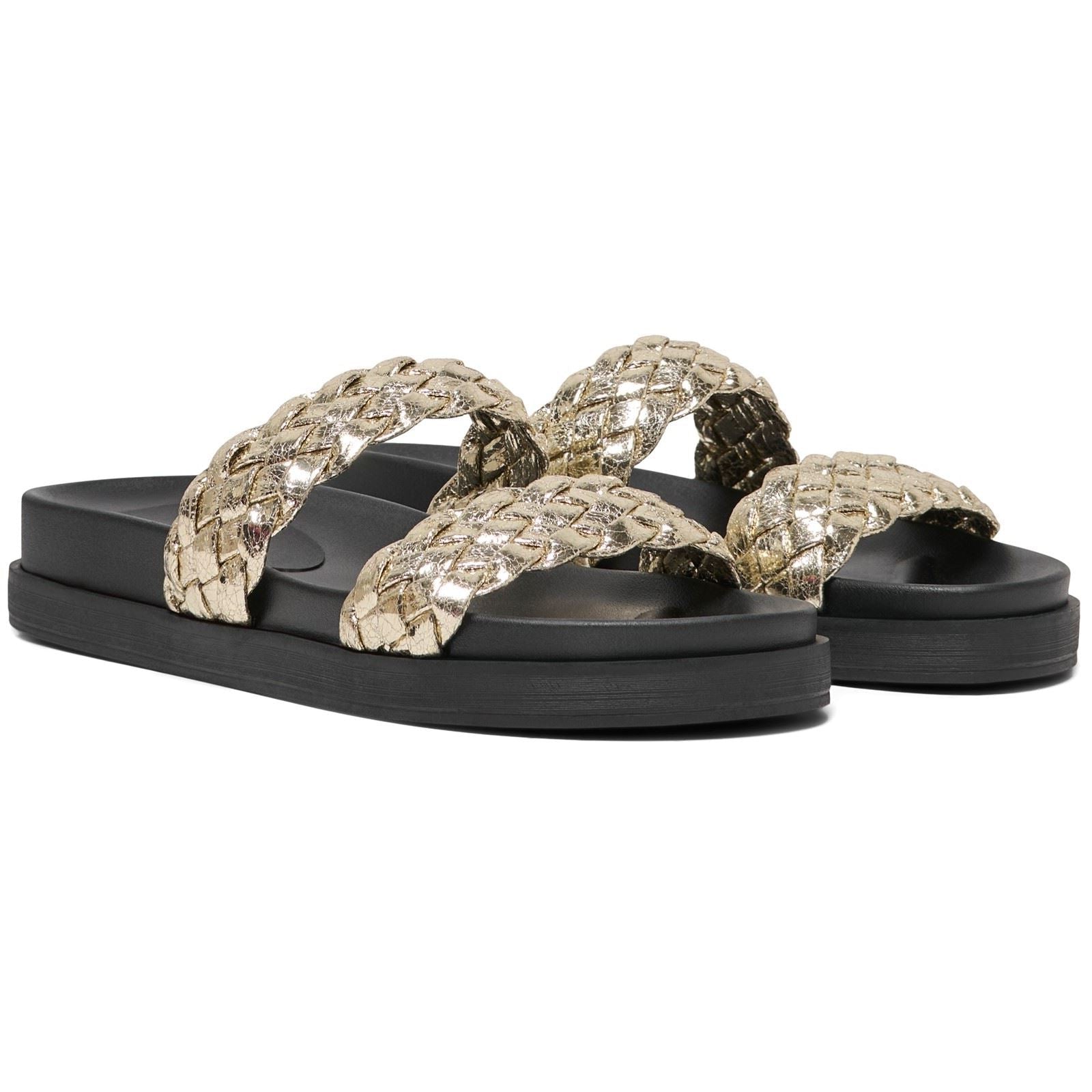 ONLY MINNIE 16 Synthetik Damen Gold Sandalen