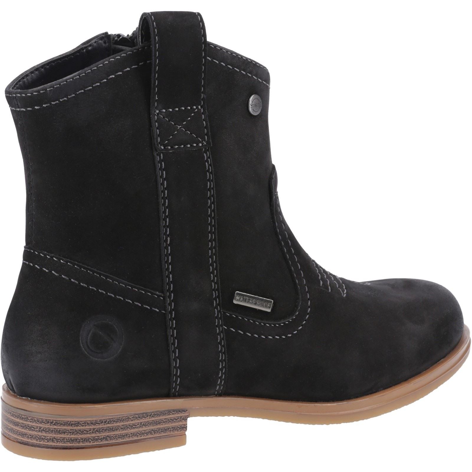 Cotswold Signet Damen Schwarze Farbe Lederstiefel